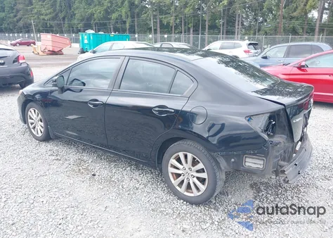 2012 Honda Civic Ex from USA, damaged, VIN 19XFB2F89CE391173